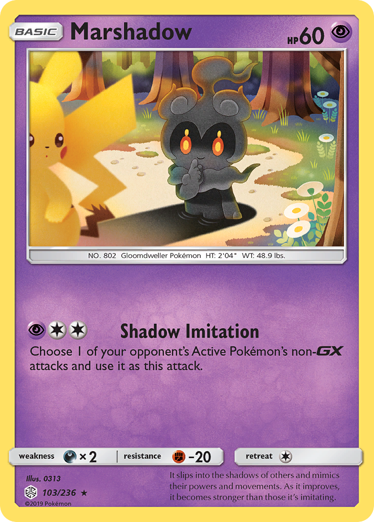Cosmic Eclipse Marshadow #103/236